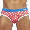 ES Collection Stars Swim Brief 1997 Red
