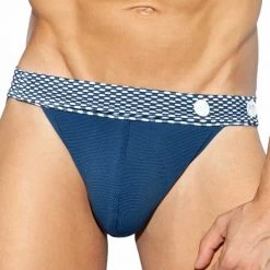 ES Collection Belt Swim Bikini 2007 Navy