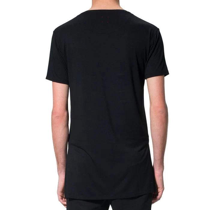 LEVEL Adrian Unisex Tee L1218 Black - Image 2