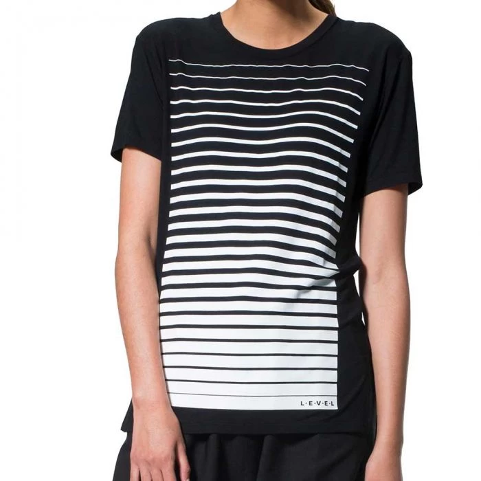 LEVEL Adrian Unisex Tee L1218 Black - Image 4