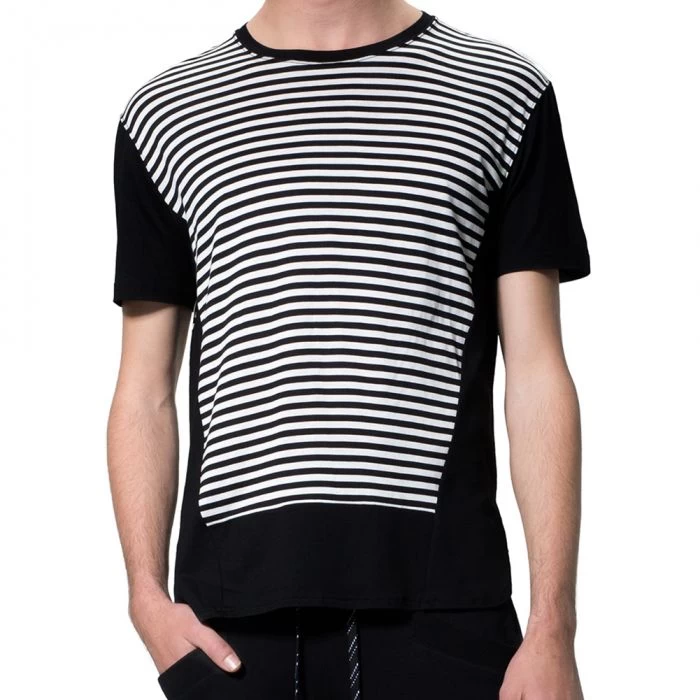 LEVEL Drew Unisex Tee L1418 Black - Image 4