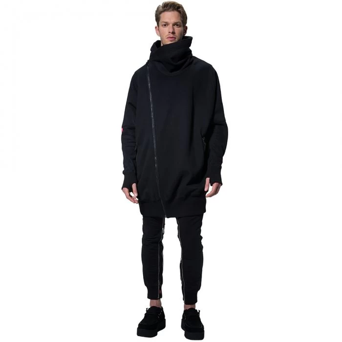 LEVEL West Unisex Hoodie L3018 Black - Image 6