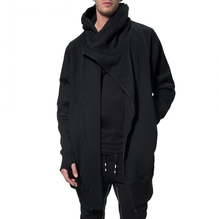 LEVEL West Unisex Hoodie L3018 Black - Image 3