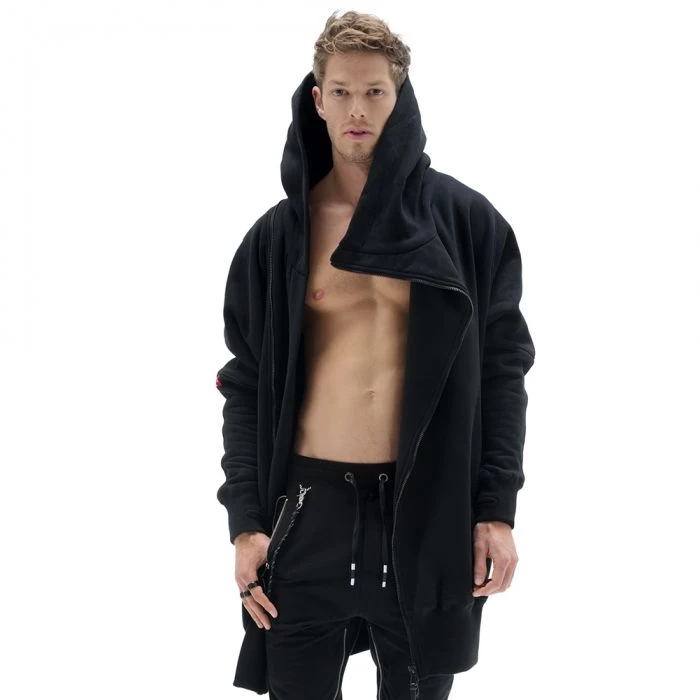 LEVEL West Unisex Hoodie L3018 Black - Image 4