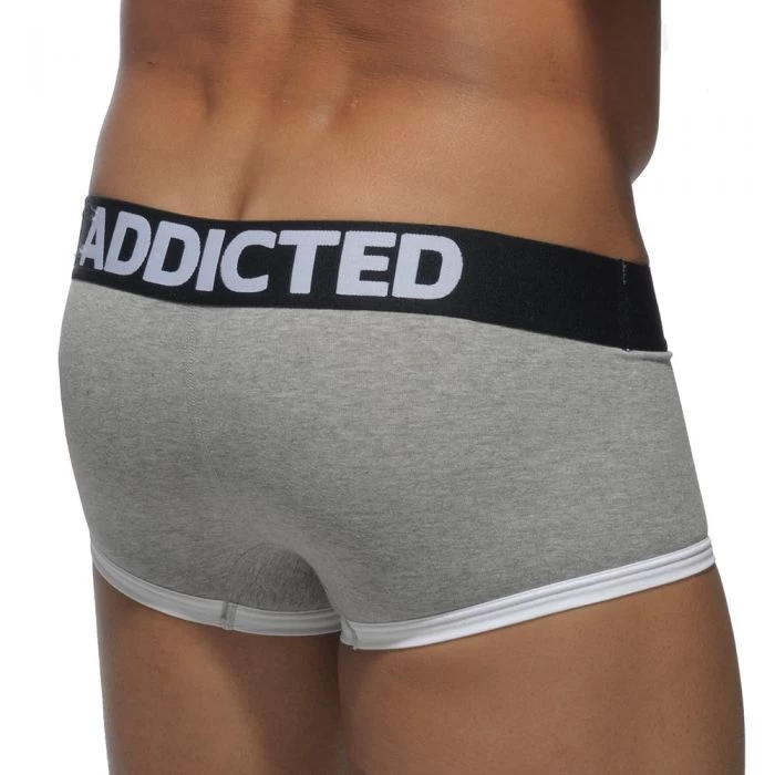 Addicted Three Pack Basic Boxer AD302P Red/Grey/Royal Blue - Image 7