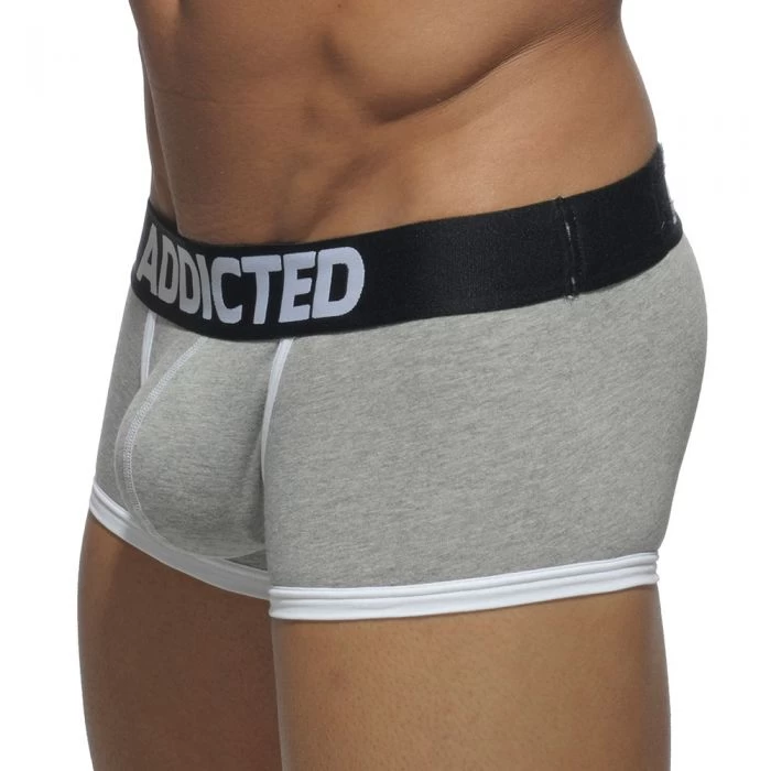 Addicted Three Pack Basic Boxer AD302P Red/Grey/Royal Blue - Image 6