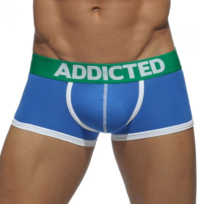 Addicted Three Pack Basic Boxer AD302P Red/Grey/Royal Blue - Image 8