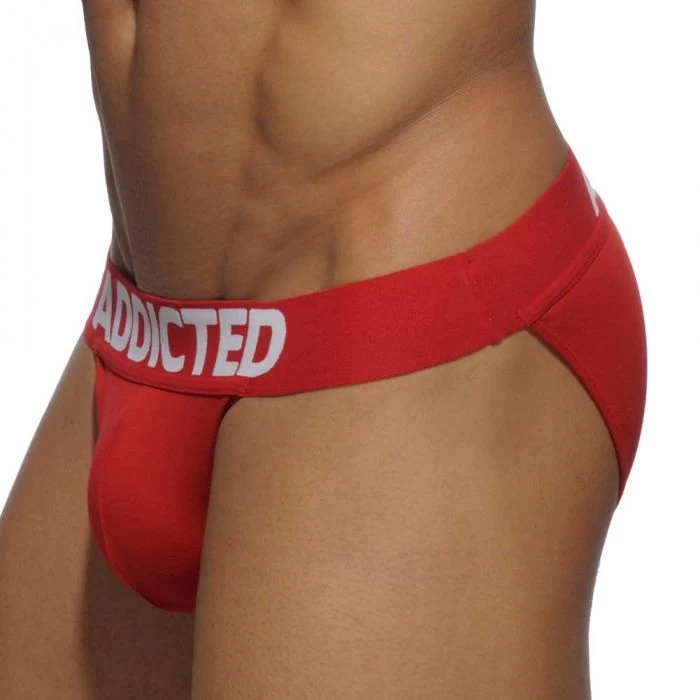 Addicted Bikini Brief AD466 Red - Image 3