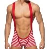 Addicted Sailor Velvet Singlet AD943 Red
