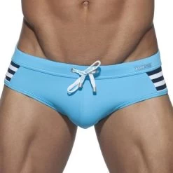 Addicted Colored Sailor Swim Brief ADS105 Turquoise