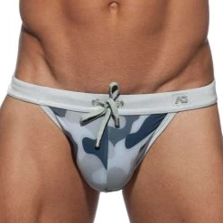 Addicted Swim Bikini ADS188 Camo Silver