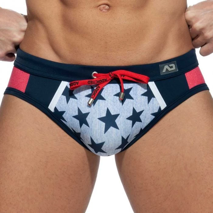Addicted Stars Combi Swim Brief ADS261 Navy