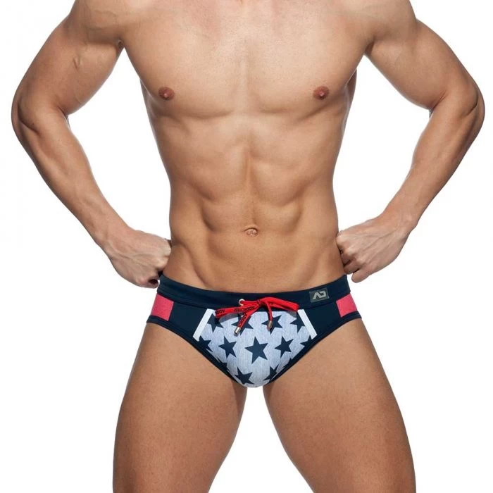 Addicted Stars Combi Swim Brief ADS261 Navy - Image 4