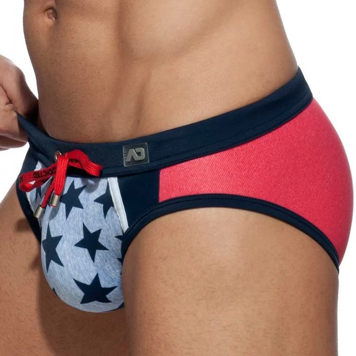 Addicted Stars Combi Swim Brief ADS261 Navy - Image 3