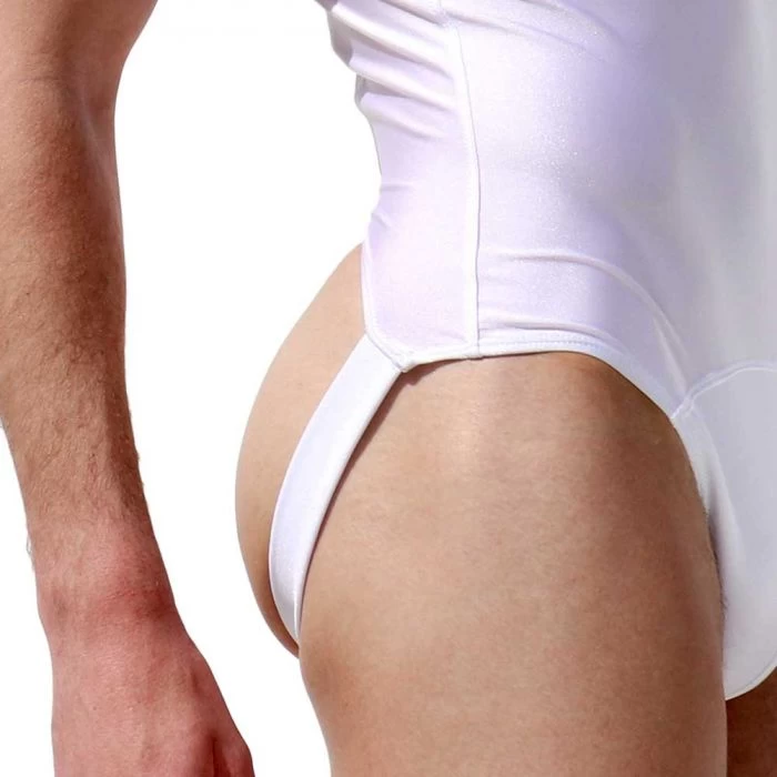 Rufskin CJ Stretch Jock Bodysuit White - Image 3