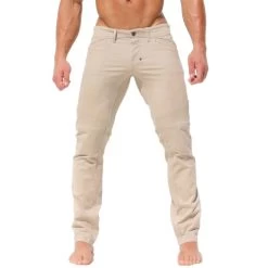 Rufskin Colton Twill Stretch Denim Jeans Beige