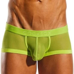 Cocksox Mesh Trunk CX68ME Citrus Green
