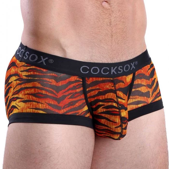 Cocksox Mesh Trunk CX68ME Tiger - Image 3
