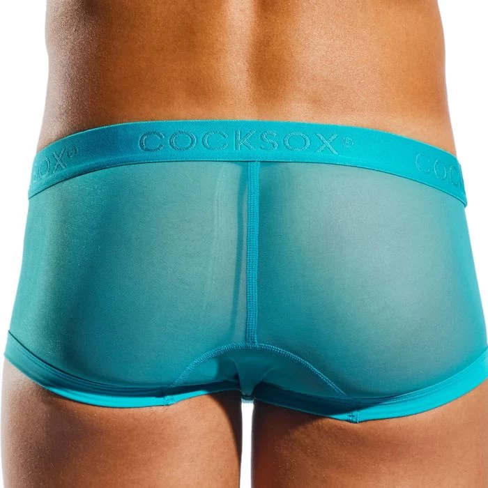 Cocksox Mesh Trunk CX68ME Tonic Blue - Image 3