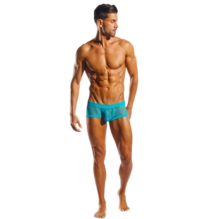 Cocksox Mesh Trunk CX68ME Tonic Blue - Image 4