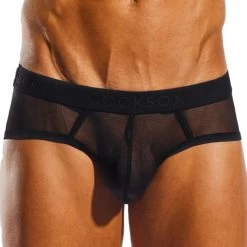 Cocksox Mesh Sports Brief CX76ME Nero