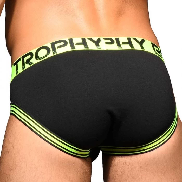 Andrew Christian Trophy Boy Score Brief 91792 Black - Image 4
