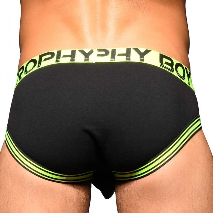Andrew Christian Trophy Boy Score Brief 91792 Black - Image 5