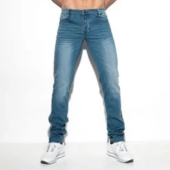 ES Collection Dystopia Tape Jeans ESJ048 Blue Jeans