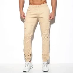 ES Collection Cargo Pants ESJ053 Beige