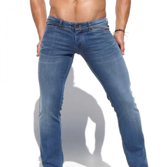 Rufskin Hendrix Slim Fit Jeans Distressed Denim - Image 2