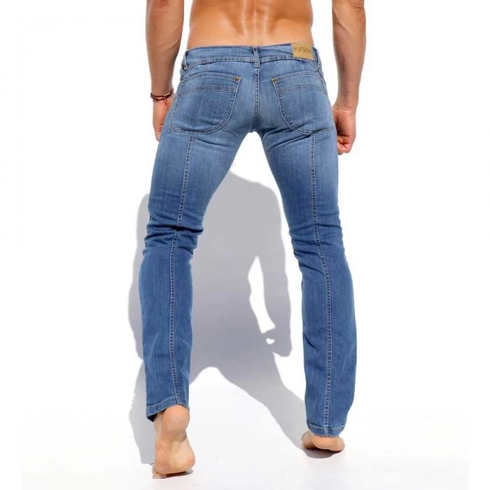 Rufskin Hendrix Slim Fit Jeans Distressed Denim - Image 5