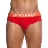 Hey Franky Play Mens Brief HF003R Red