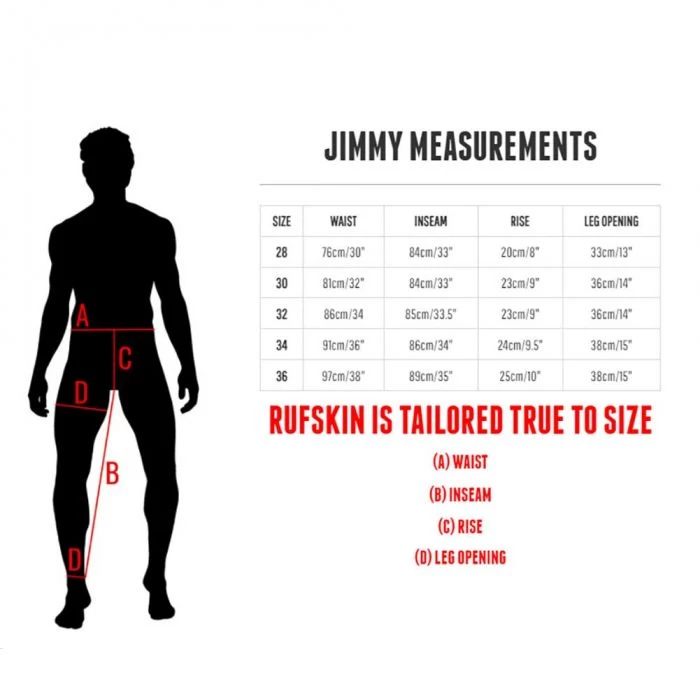 Rufskin Jimmy Slim-Fit Straight Denim Jeans White - Image 6