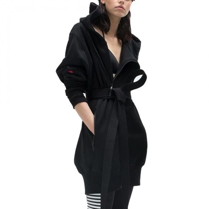 LEVEL West Unisex Hoodie L3018 Black - Image 2