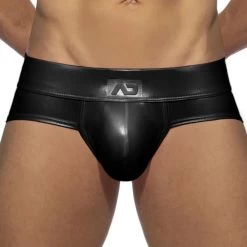 Addicted Neon Shiny Brief AD987 Black