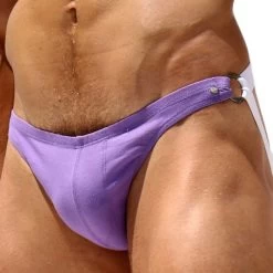 Rufskin Leon Stretch Cotton Jockstrap Purple