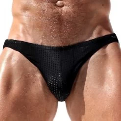 Rufskin Neil Mesh Jockstrap Black
