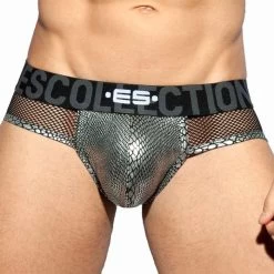 ES Collection Reptile Brief UN435 Silver